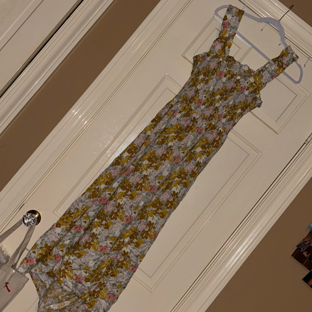 Floral maxi dress